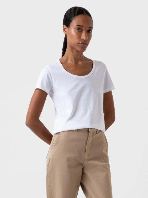 Classic Scoop Neck T‑Shirt