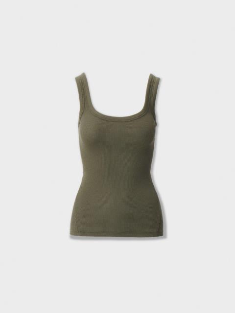 rag & bone The Essential Ribbed U-Neck Tank