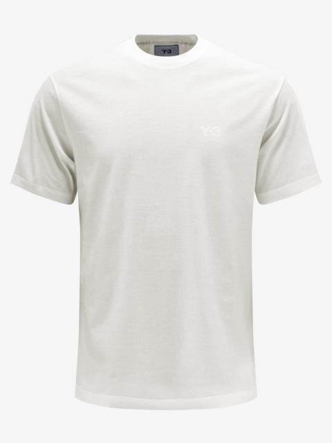 Y-3 Y-3 Off White Logo Relaxed T-Shirt