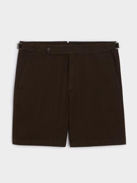 TODD SNYDER 7" Cotton Side Tab Short