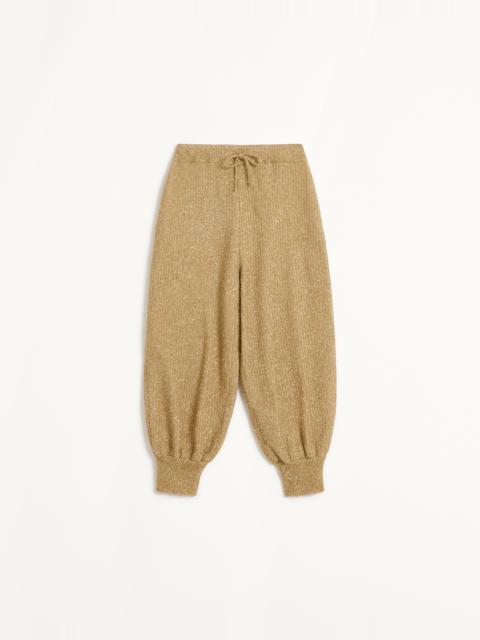 Valentino LUREX KNIT PANTS