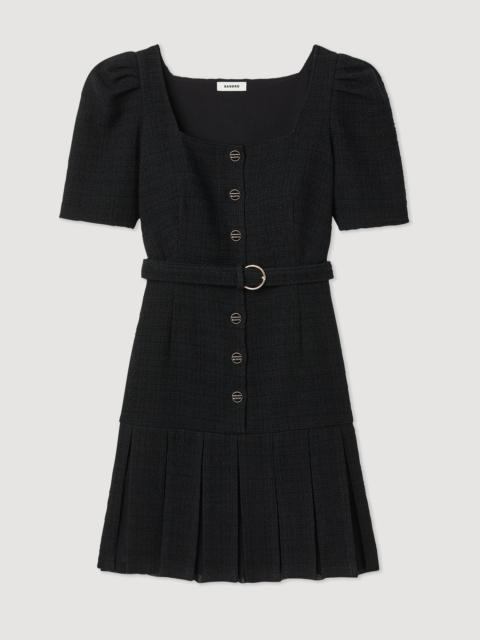 Sandro Short tweed dress