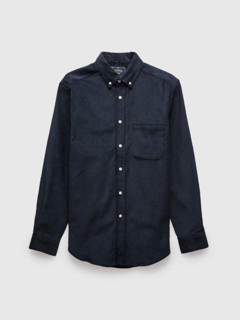 Portuguese Flannel Lobo 2 Button-Up Shirt in Navy