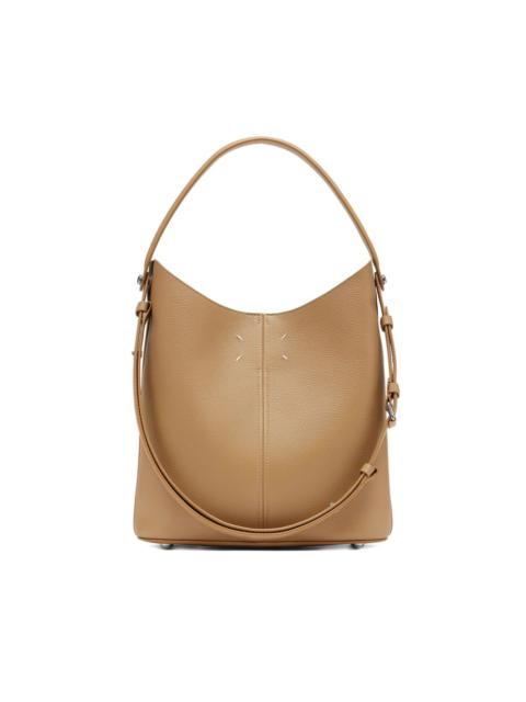 Maison Margiela pebbled dual-wear dress-age bag