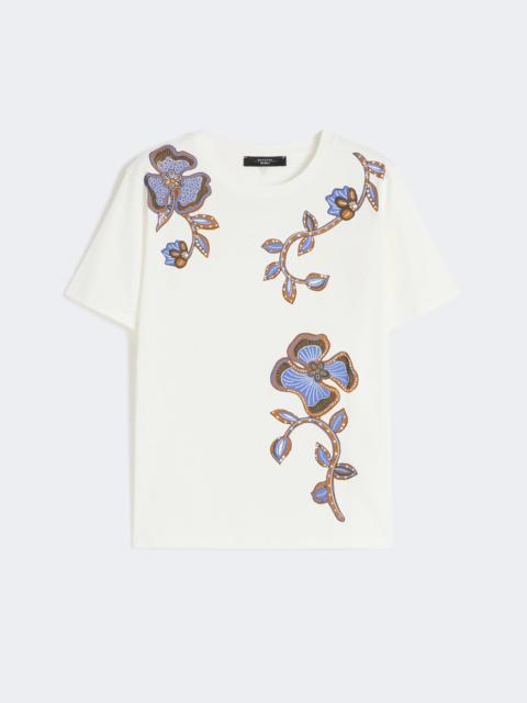 WEEKEND Max Mara Cotton jersey T-shirt - WHITE