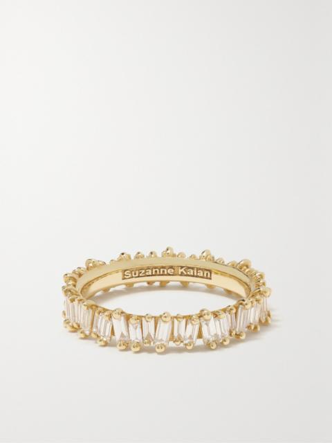 SUZANNE KALAN 18-karat gold diamond ring Gold