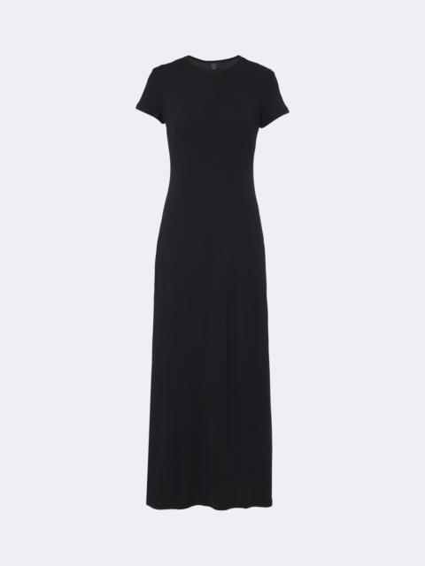 LESET Nando cotton jersey maxi dress