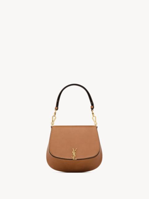 SAINT LAURENT VOLTAIRE TOP HANDLE IN VEGETAL LEATHER