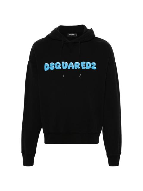 DSQUARED2 logo-print hoodie