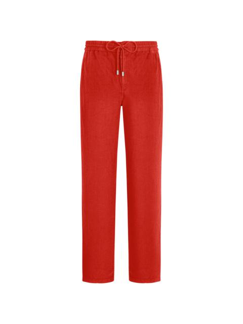 Men Linen Pants Solid