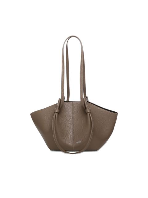 Yuzefi large Mochi pebble-grain knot leather shoulder bag