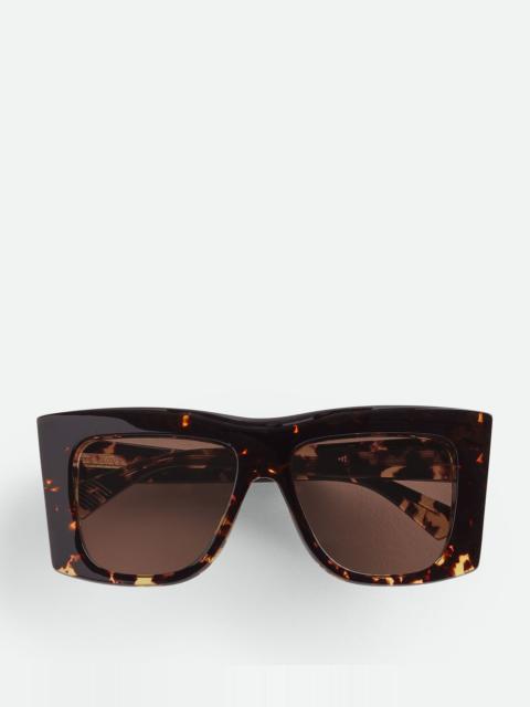 Visor Recycled Acetate Square Sunglasses