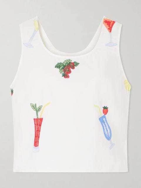 LORETTA CAPONI Certaldo Cotton Top