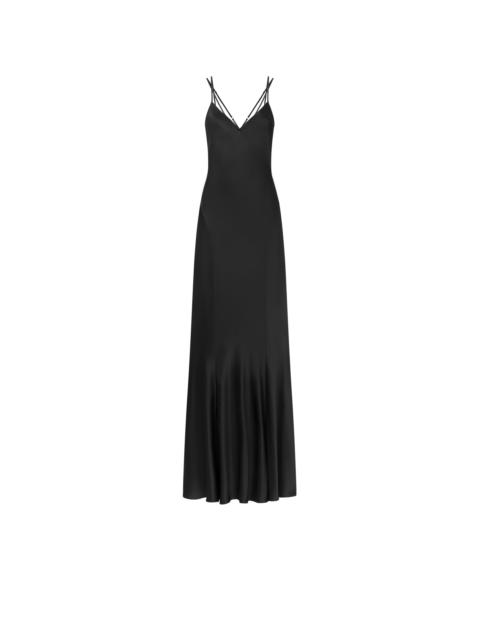 TOM FORD SILK EVENING SLIP DRESS WITH DOUBLE STRAPS