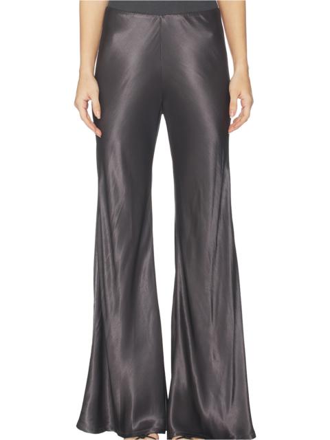 Enza Costa Bias Cut Satin Pant