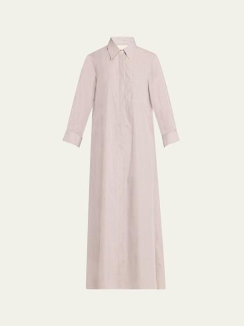 TWP Jennys Striped Maxi Shirtdress
