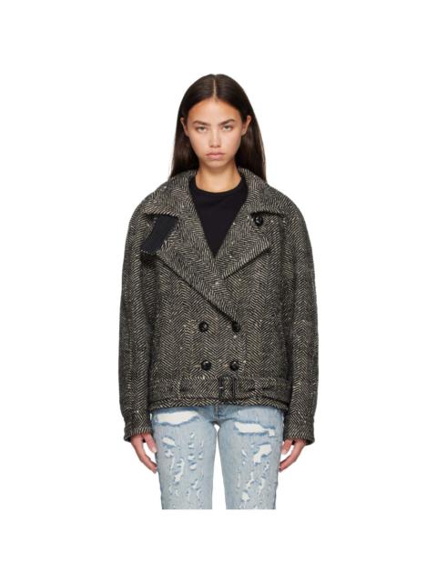 Isabel Marant Black Elvane Wool Jacket
