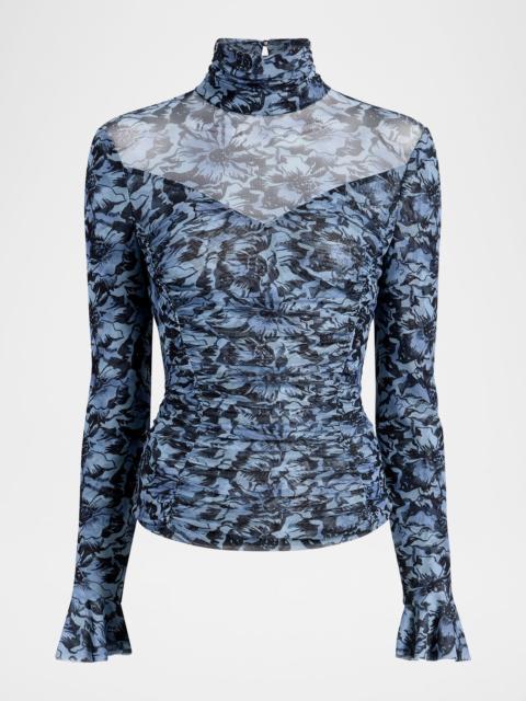 Cinq à Sept Lucy Graphic Cosmos Top