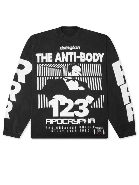 RRR123 The Anti-body Vintage Ls Tee Black