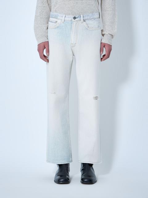 Our Legacy Distressed Straight-Leg Denim Jeans