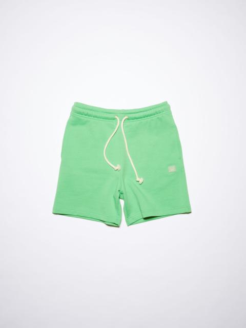 Acne Studios Fleece sweat shorts - Fern green