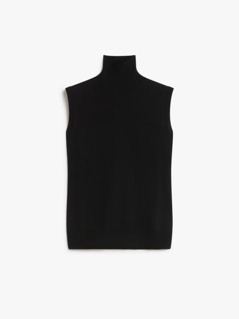 Sportmax ARDENZA Sleeveless mock polo-neck sweater