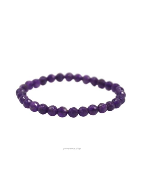 Other brands Bracelet - Faceted Purple Amethyst 6mm.