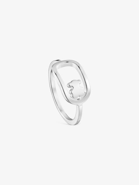 TOUS Silver Ring TOUS Camille