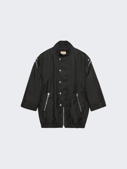 GUCCI Zip-Embellished Shell Jacket