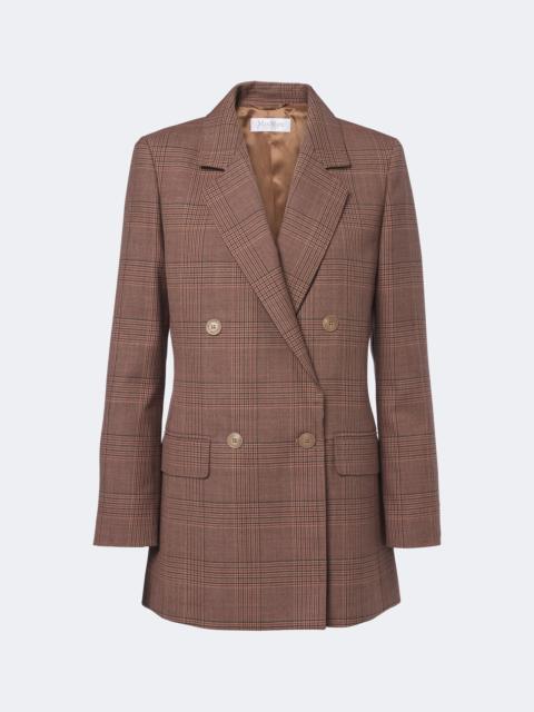 Max Mara Double-breasted virgin wool blazer
