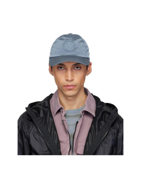 Stone Island Blue 9100011 Nylon Metal ECONYL Cap