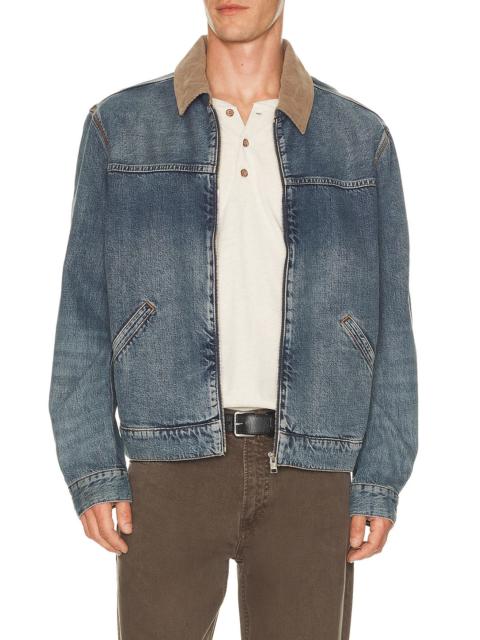 FRAME Denim Zip Trucker