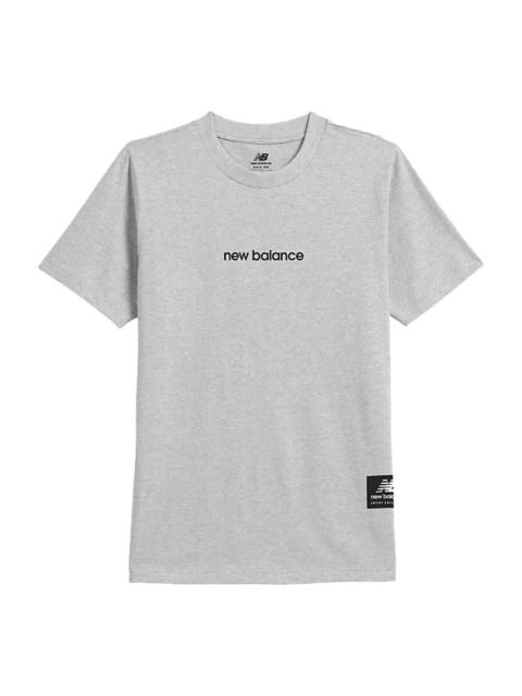 New Balance Athletics Literature T-Shirt 'Athletic Grey' MT33563-AG