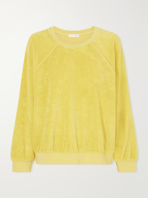 SUZIE KONDI Samos Cotton-blend Terry Sweatshirt