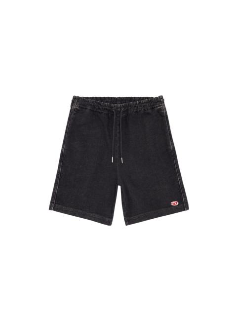 D-BOXY TRACK DENIM SHORTS