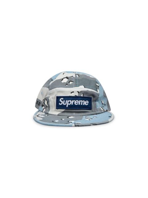 Supreme Military Camp Cap 'Blue Chocolate Chip Camo'