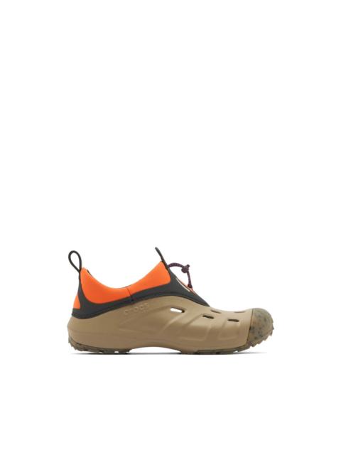 crocs perforated drawstring sneakers