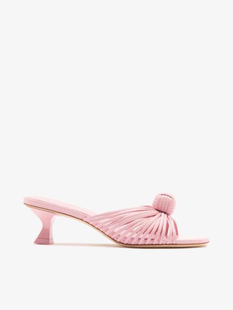Larroudé Valerie Mule Tulip Leather