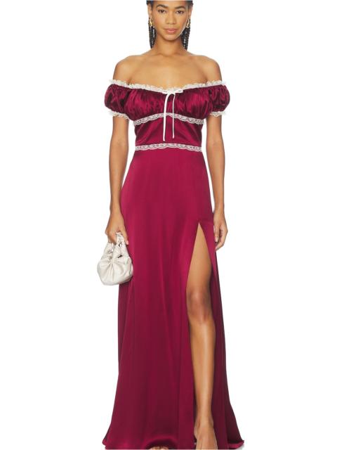 Tanner Fletcher Darlene Off The Shoulder Gown