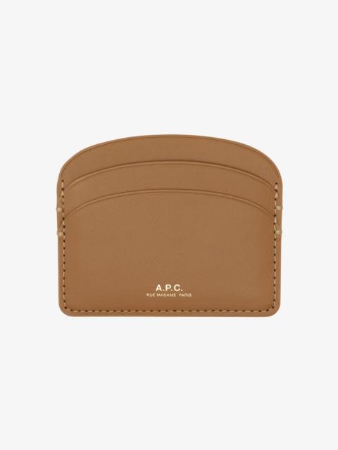A.P.C. DEMI-LUNE CARDHOLDER