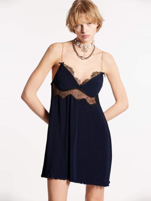 DSQUARED2 PLEATED MINI DRESS