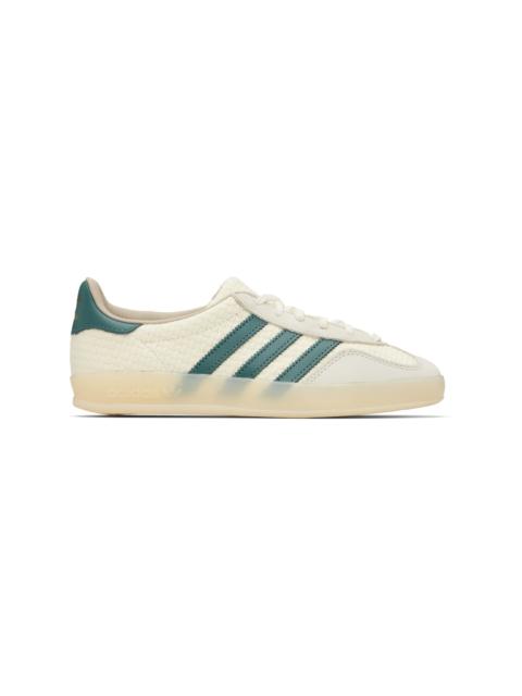 adidas Originals White Gazelle Indoor Sneakers