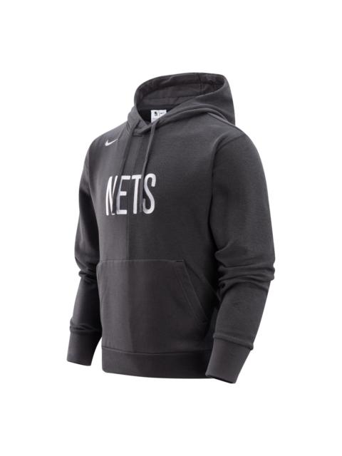 Nike x NBA Brooklyn NETS Hoodie 'Black' DR9319-060