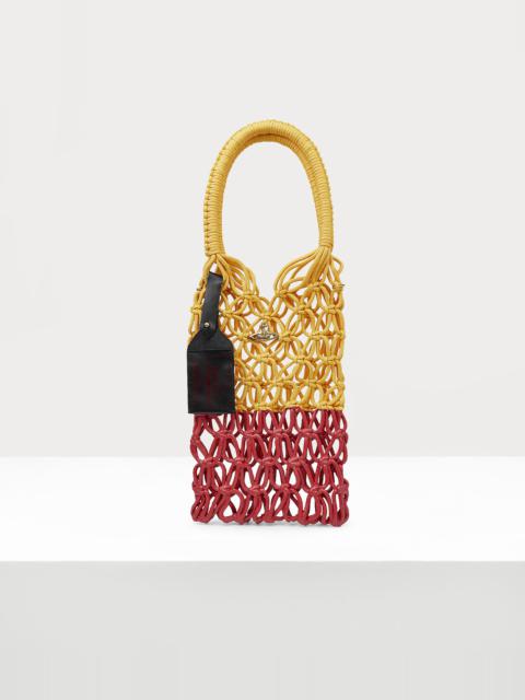 THRAWLER LARGE MACRAME HANDBAG