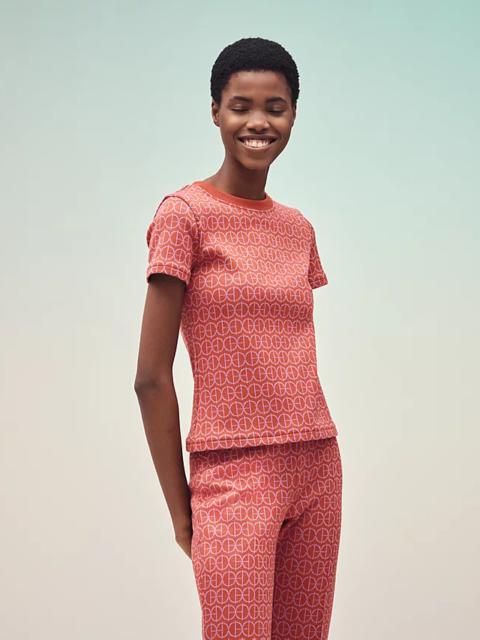 Hermès "H Rond" jacquard micro t-shirt