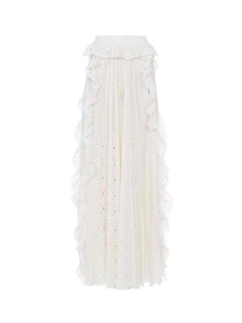 Chloé RUFFLED LONG SKIRT