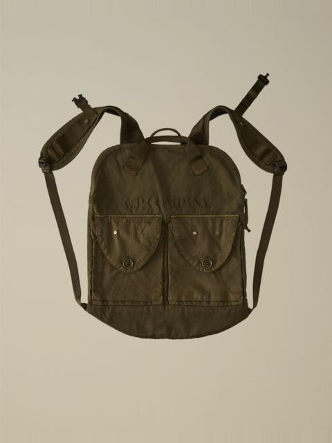 C.P. Company Panama-R Mixed Zip Backpack