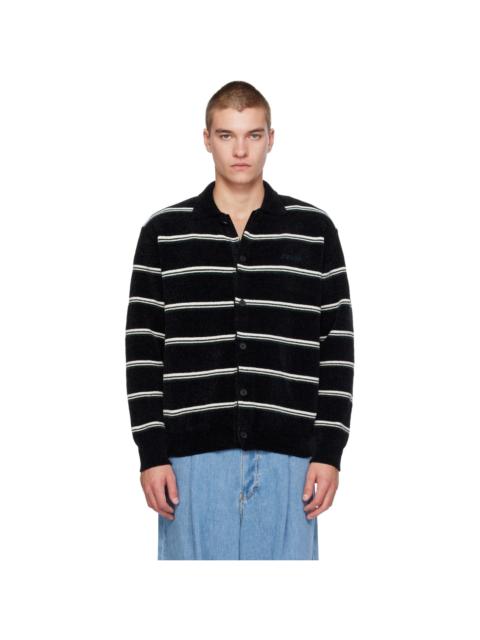 SOLID HOMME Black Knit Cardigan