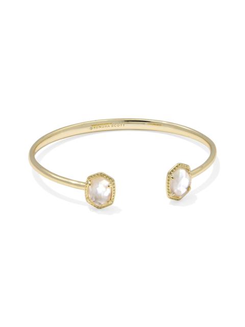 KENDRA SCOTT Daphne Gold Frame Cuff Bracelet