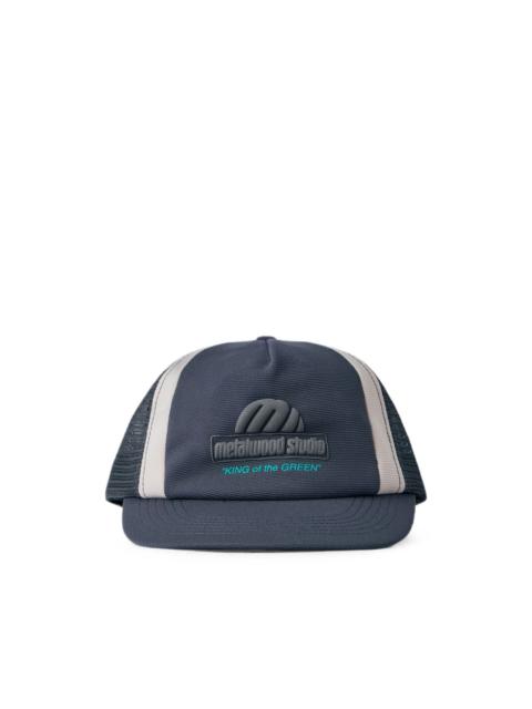Metalwood Studio King Of The Greens mesh-panel curved-brim cap